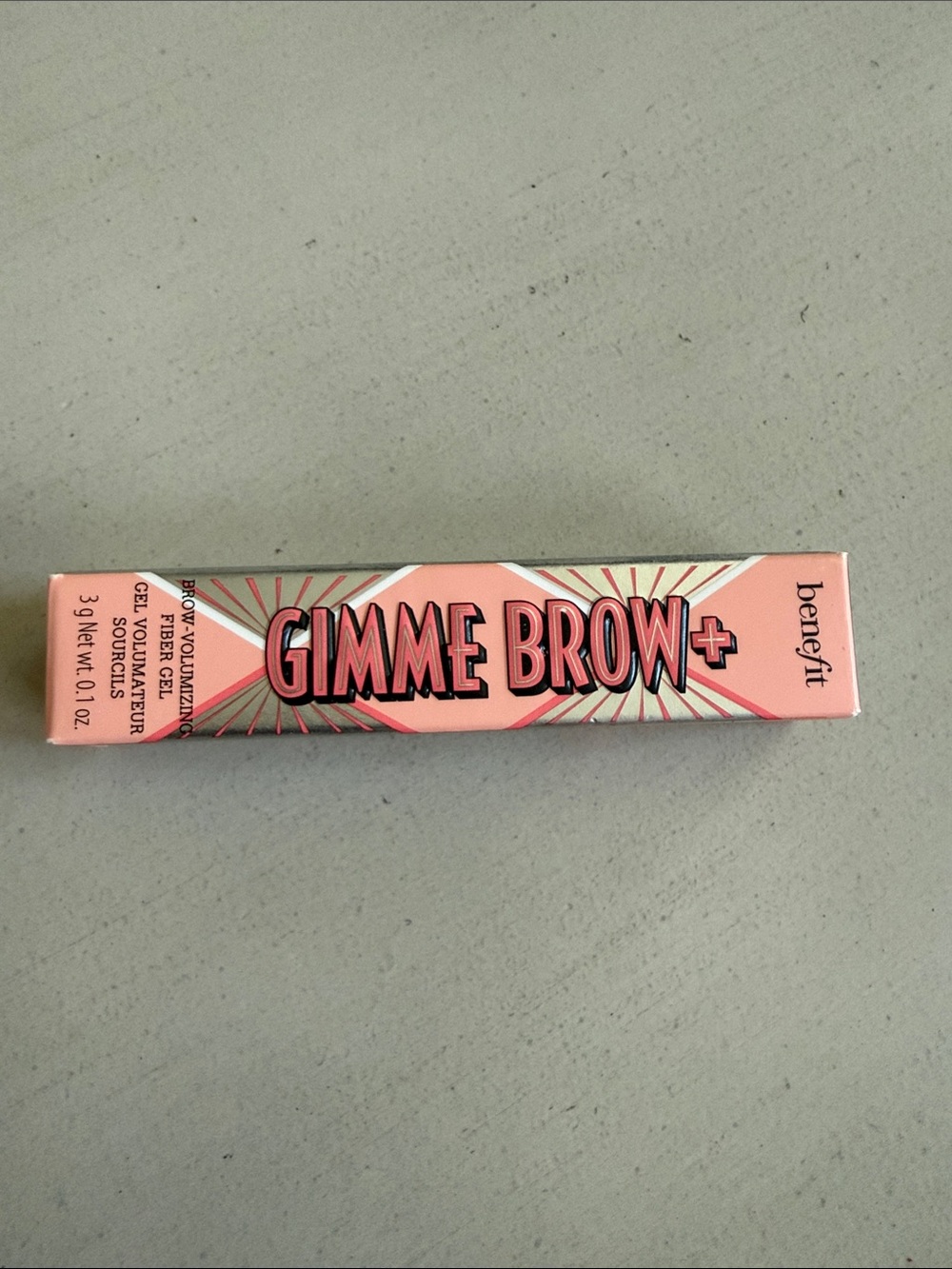 Benefit Gimme Brow+ Gel #4 warm Deep Brown New